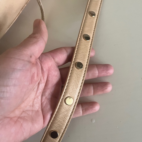 Rebecca Minkoff cream beigeLeather Crossbody Bag XL - Picture 12 of 14